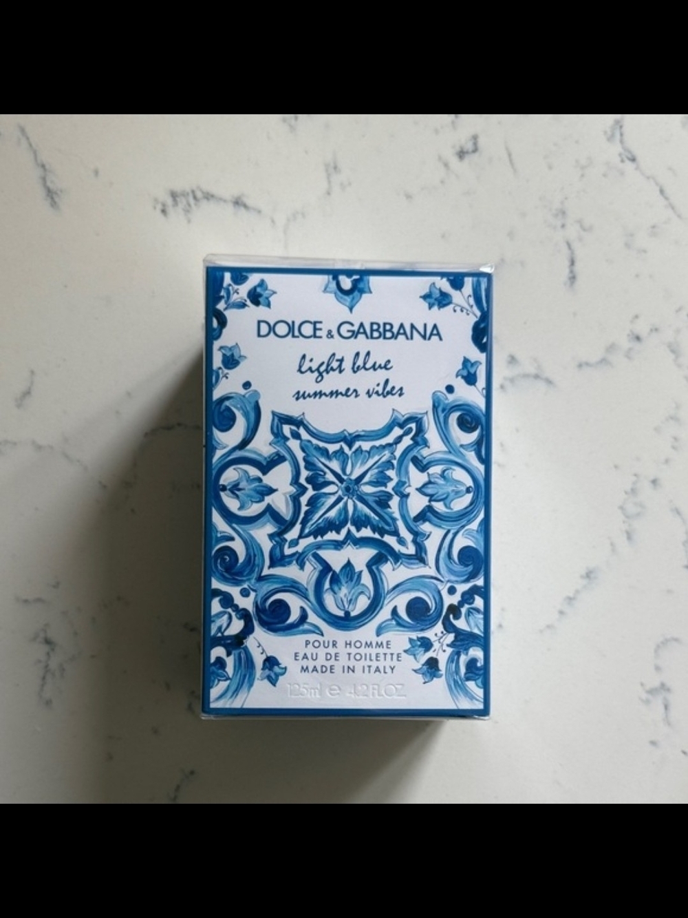 Dolce & Gabbana Light Blue Summer Vibes - Blue and White Box